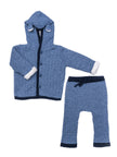 One Friday Blue Hoodie Set