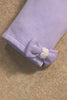 One Friday Baby Girls Lilac Solid  Sweat Shirt With Track Pant