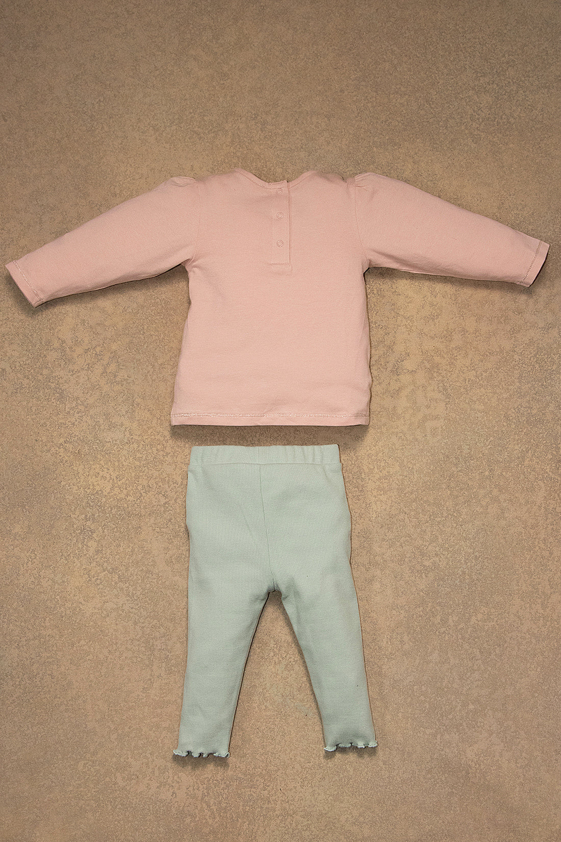 One Friday Baby Girls Multi Solid Top With Trouser