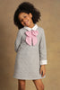 One Friday Kids Girls Grey T-Shirt Dress