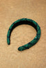 One Friday Green Plastic Abstract Hairbands