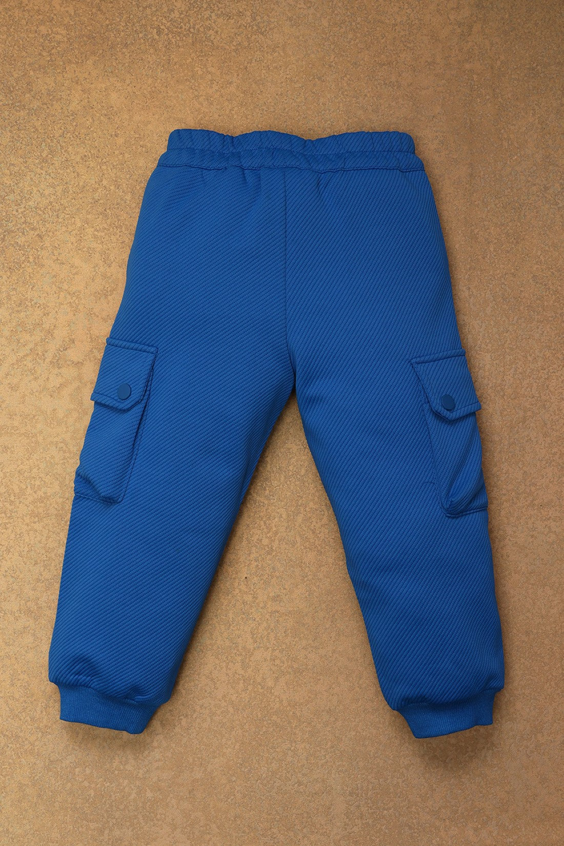 One Friday Kids Boys Blue Twill Track Pants