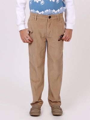 One Friday Beige Mickey Trouser - One Friday World