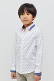 One Friday Polka Dot Off White Shirt - One Friday World