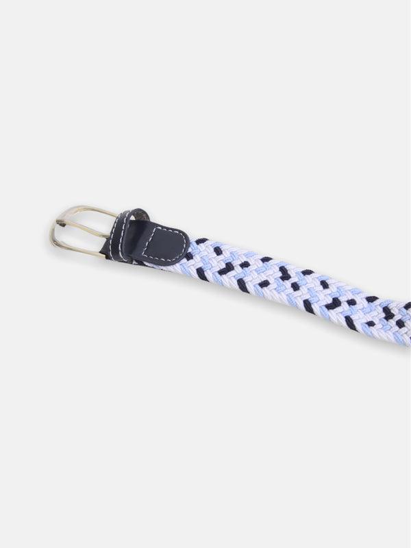 One Friday Blue Criss Cross Belt - One Friday World