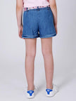 One Friday Blue Denim Sequin Shorts - One Friday World