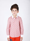 One Friday Pink Fish Print Shirt - One Friday World