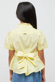 One Friday Lemon Yellow Frock Style Top - One Friday World