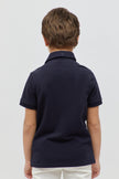 One Friday Navy Blue Printed Tee - One Friday World