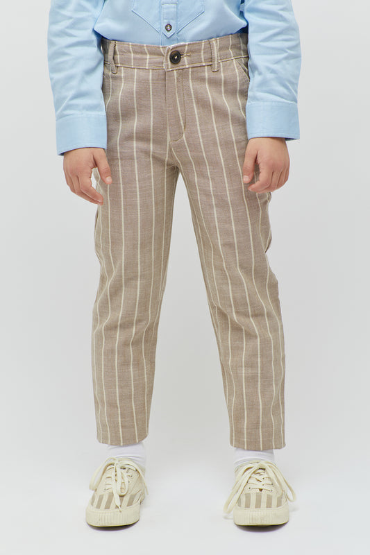 Slim Fit Suit trousers  Blue  Kids  HM IN
