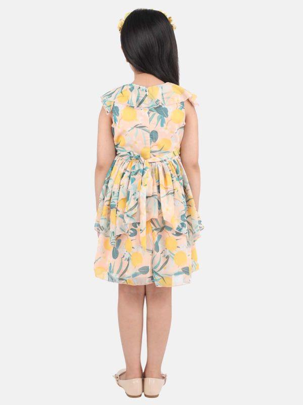 One Friday Off-white Floral Print Dress - One Friday World