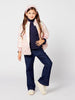 Pink High Neck Collar Jacket - One Friday World