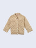 Gold Quilted Jacket - One Friday World