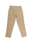 One Friday Beige Solid Chinos - One Friday World