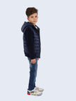 Navy Blue Puffer Jacket - One Friday World