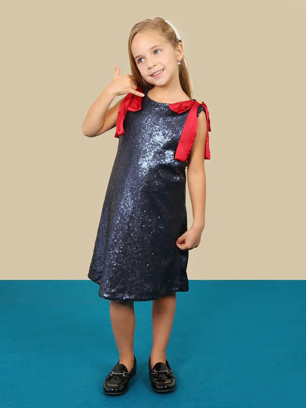 One Friday Blue Sequin Dress - One Friday World