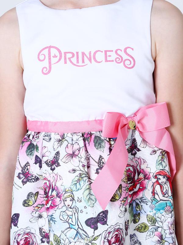 One Friday Pink Princess Frill Dress - One Friday World