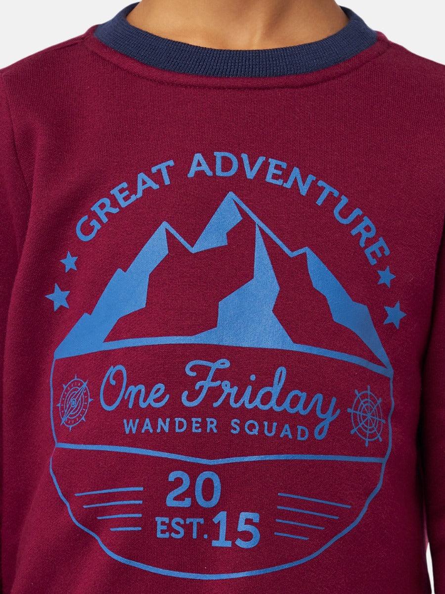 One Friday Wine Printed T-shirt - One Friday World