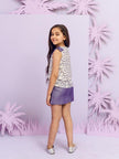 Lilac Solid Shorts - One Friday World