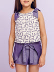 Lilac Solid Shorts - One Friday World